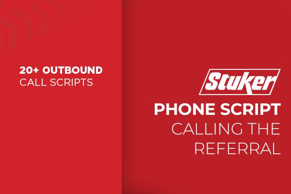 Calling the Referral Phone Script - [PDF Download]