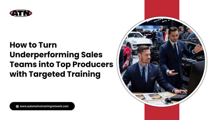 How to Turn Underperforming Sales Teams into Top Producers with Targeted Training