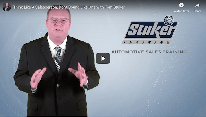 Think Like A Salesperson - Don't Sound Like One!